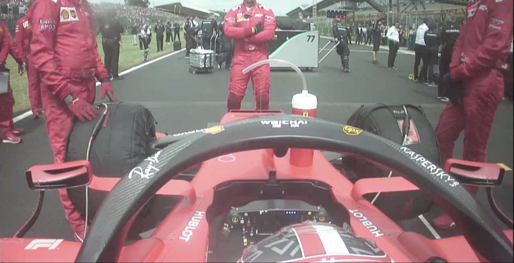 onboard Ferrari gp Inghilterra