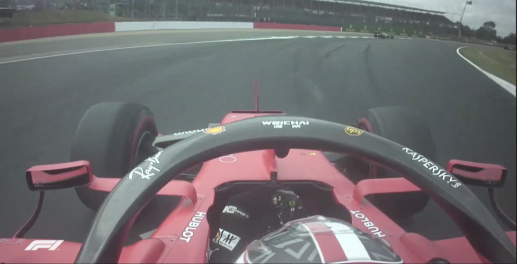 Onboard Ferrari GP Inghilterra