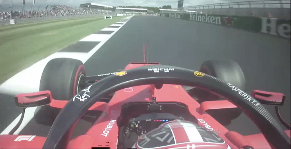 Onboard Ferrari GP Inghilterra