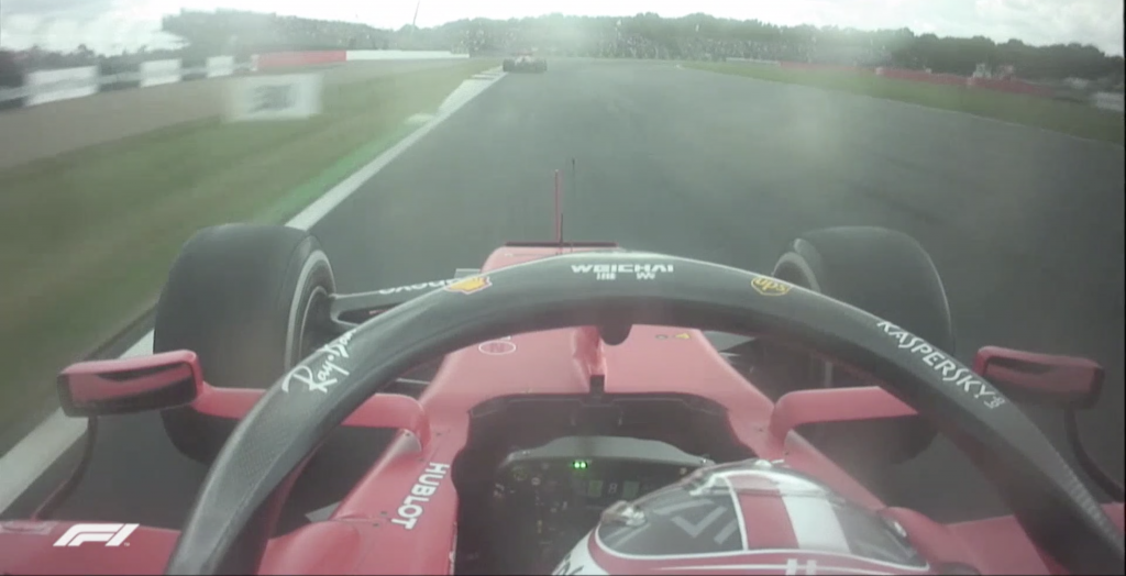 Onboard Ferrari GP Inghilterra