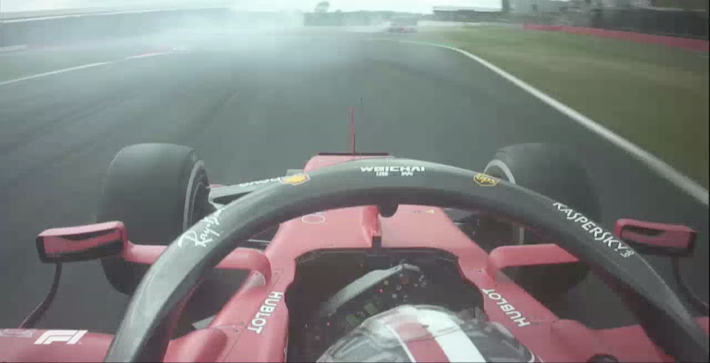 Onboard Ferrari GP Inghilterra