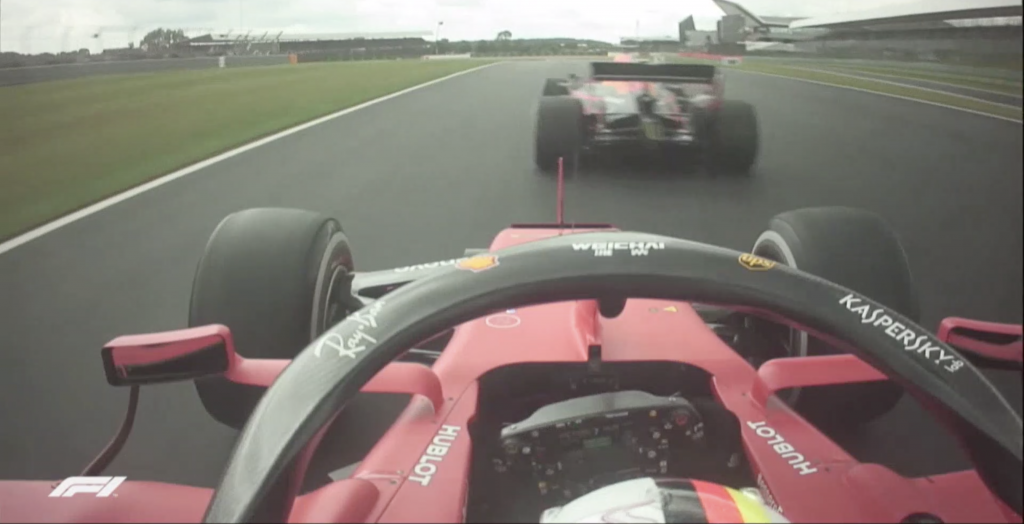 Onboard Ferrari GP Inghilterra