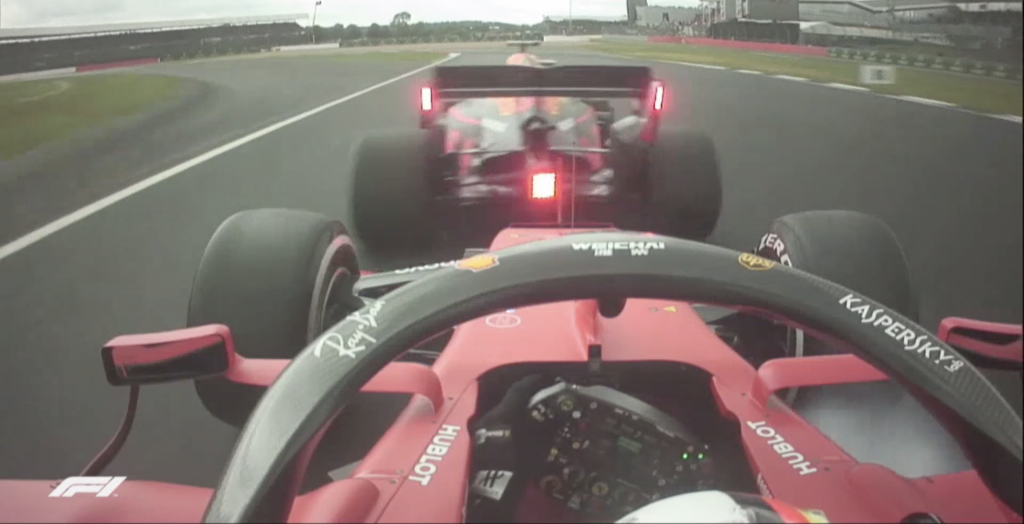 Onboard Ferrari GP Inghilterra