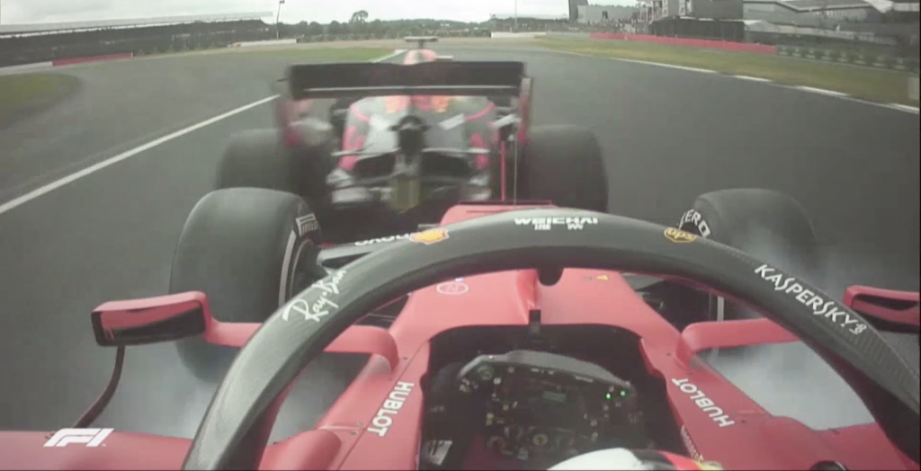 Onboard Ferrari GP Inghilterra