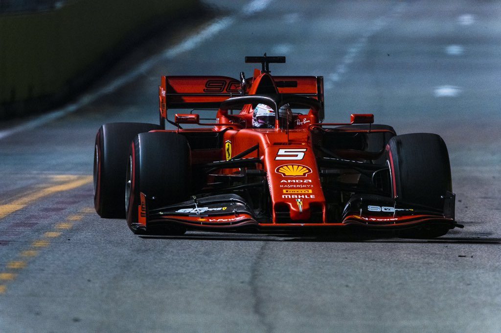 Singapore GP-Vettel: "Strategia perfetta