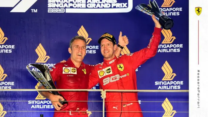 Vettel da mille e una notte