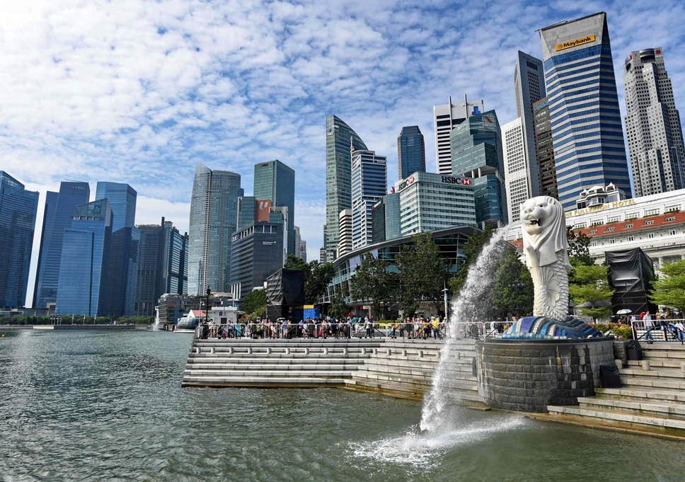 Merlion statue - Singapore