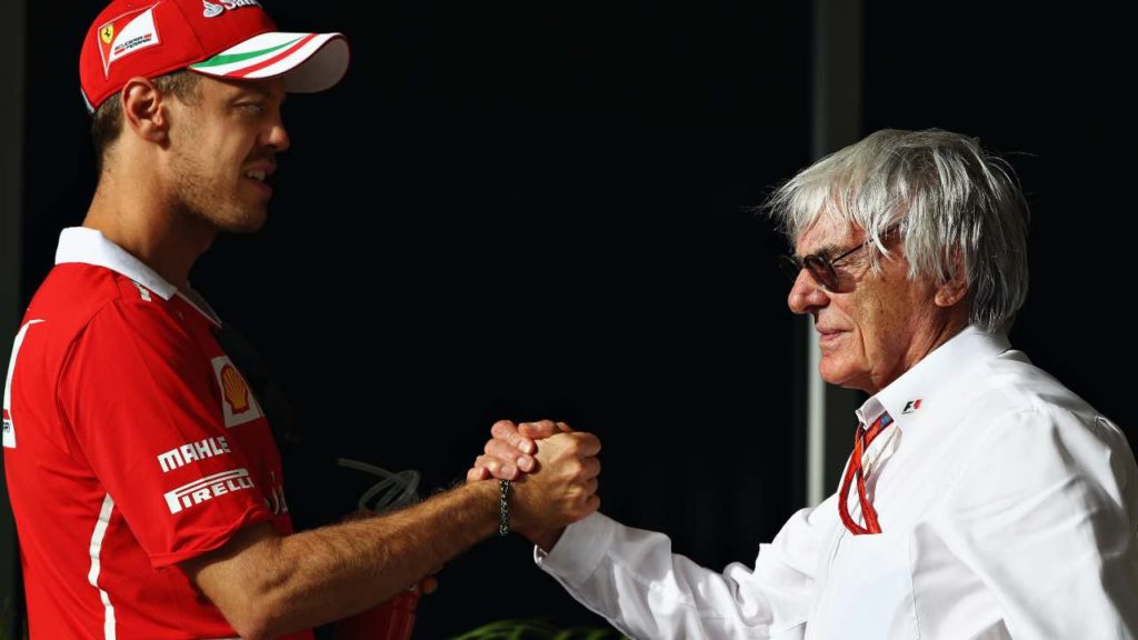 Ecclestone: Vettel può arrivare ai sette titoli di Schumacher…