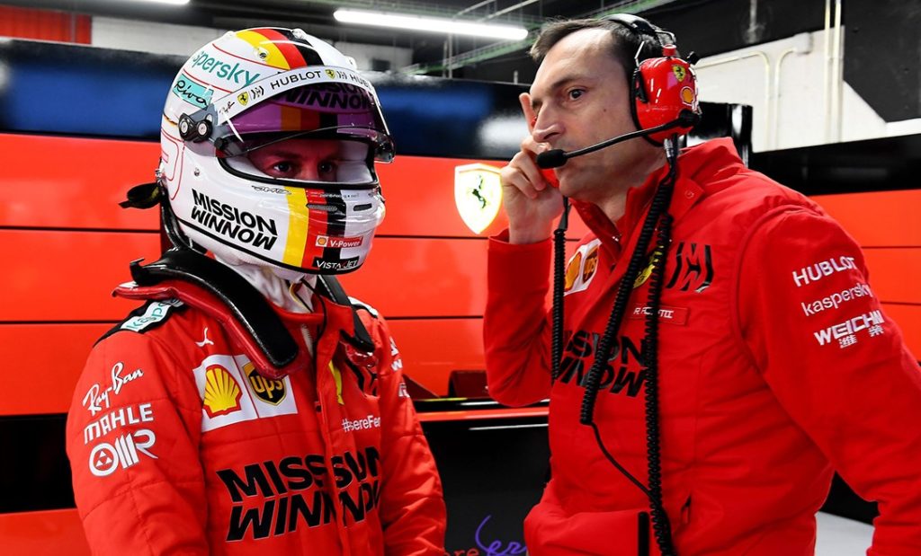 Ecclestone su Vettel: "Credo soffra il confronto con Leclerc"