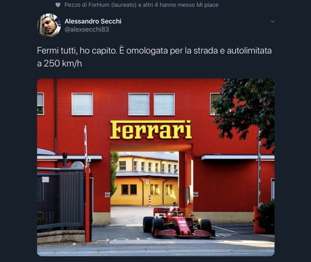 Una Ferrari