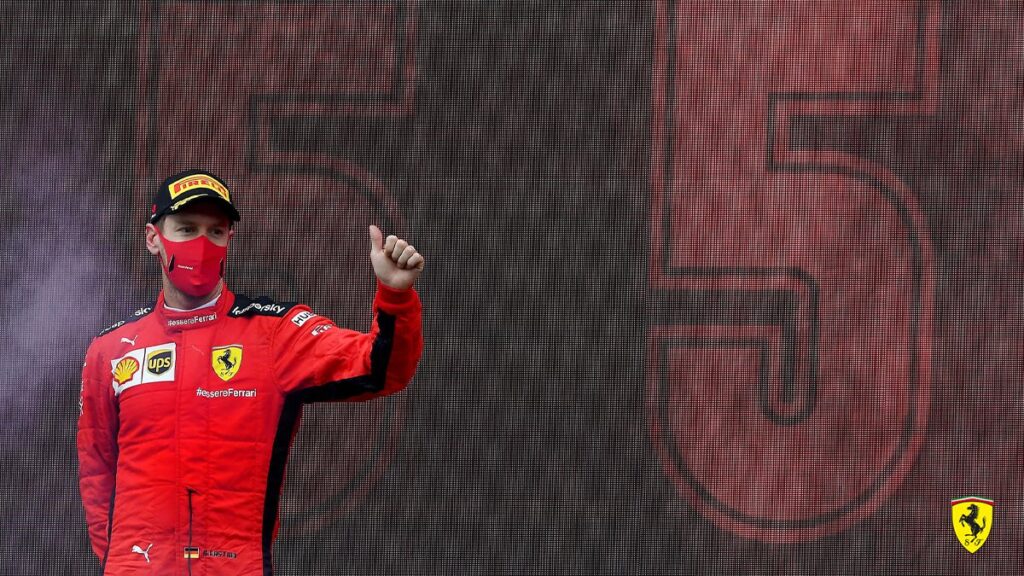 Vettel: con il team rapporti difficili...