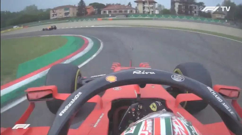 Analisi on board Leclerc - Gp Imola 2021