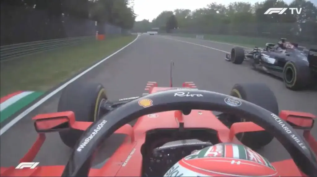 Analisi on board Leclerc - Gp Imola 2021