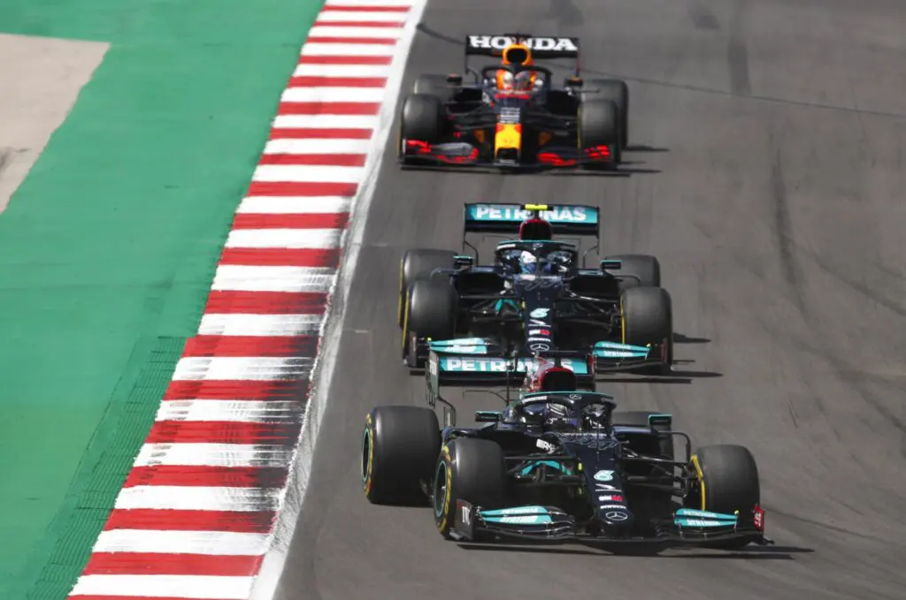 Lewis Hamilton e Valtteri Bottas (Mercedes) e Max Verstappen (Red Bull-Honda) | GP Portogallo 2021 - Analisi statistica