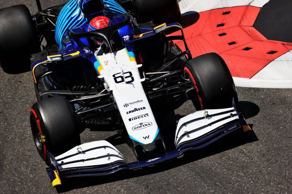 George Russell (Williams) | GP Azerbaijan 2021 | Analisi comparativa