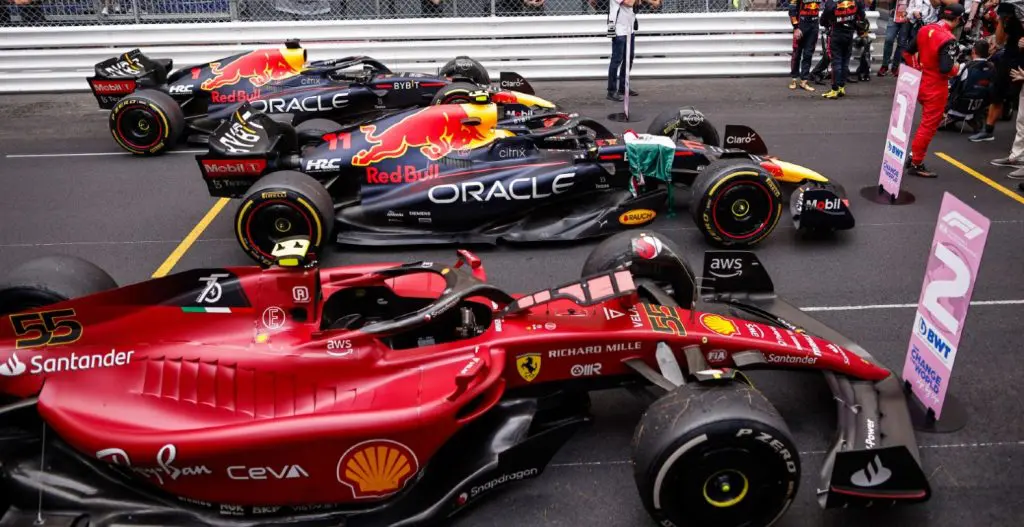 F1, le vetture dei primi tre classificati nel GP di Monaco 2022