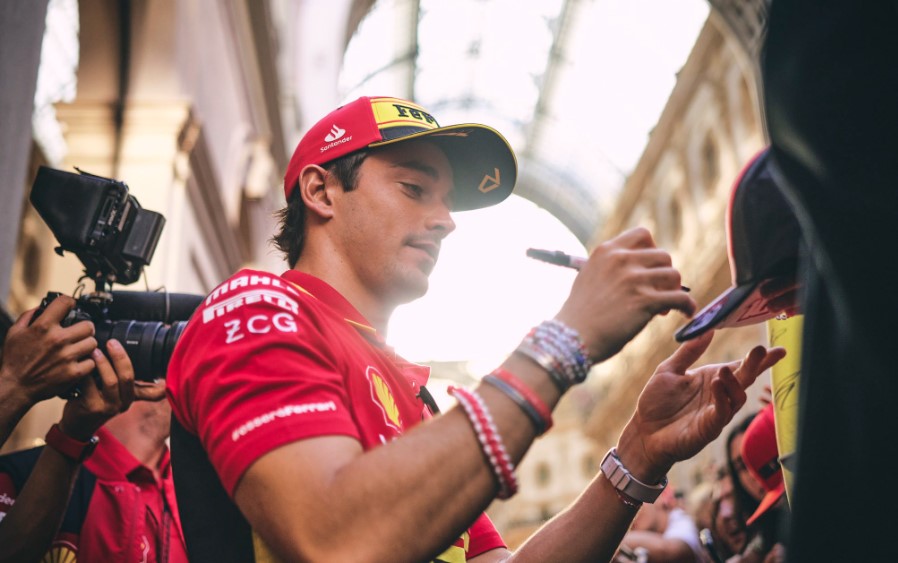 Maglia Charles Leclerc GP di Monaco - Scuderia Ferrari F1